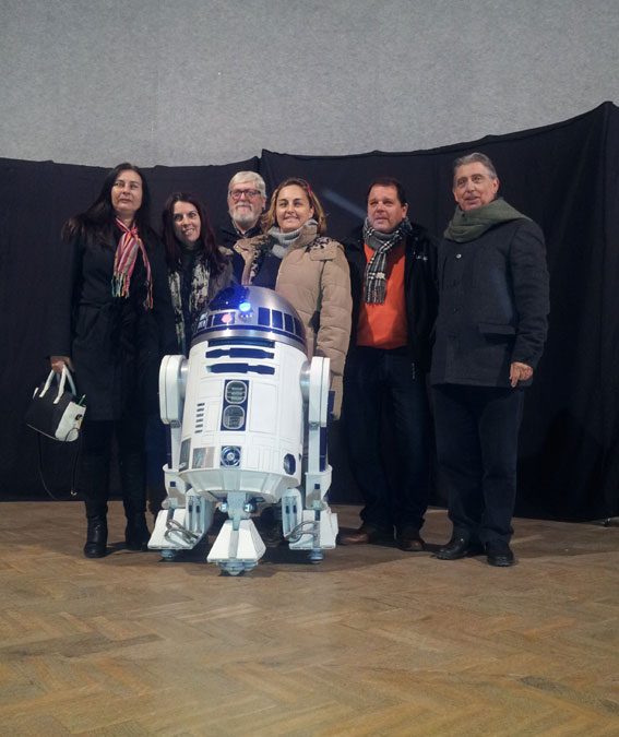 «R2D2 y el Caballero de la triste figura»