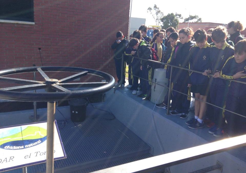 VISITA A LA DEPURADORA DE AGUAS DE CHICLANA