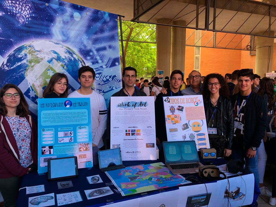EL COLEGIO LICEO PARTICIPA EN LA FERIA ANDALUZA DE TECNOLOGÍA, FANTEC 2018, CELEBRADA EN MÁLAGA