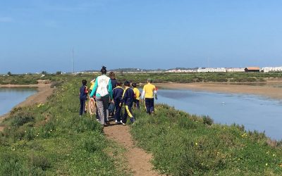 3º EPO pasa un día estupendo en la Salina Santa María de Jesús en Chiclana