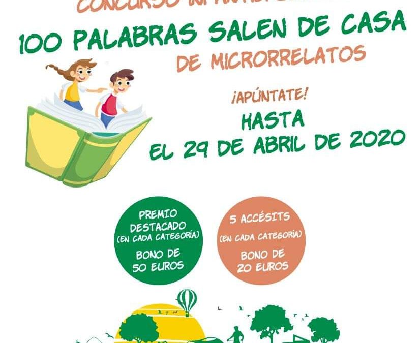 NUESTROS ALUMNOS DE 3º Y 4º DE ESO COPAN LOS PREMIOS DEL CONCURSO DE MICRORRELATOS 100 PALABRAS SALEN DE CASA