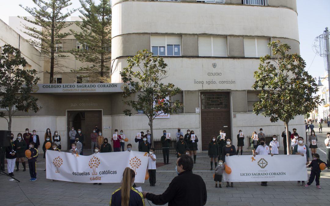 NUESTRO CENTRO SE UNE A LA MANIFESTACIÓN CONTRA LA LEY CELAÁ JUNTO CON EL RESTO DE COLEGIOS CONCERTADOS