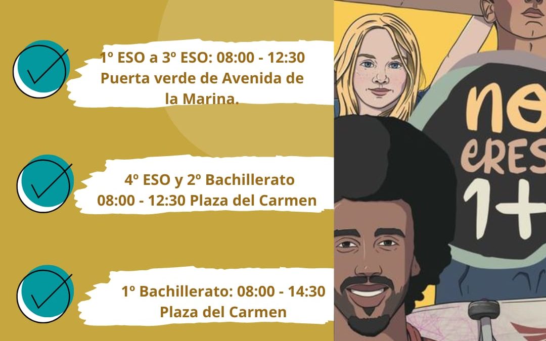 INICIO DEL CURSO 2022/23 PARA ESO Y BACHILLERATO