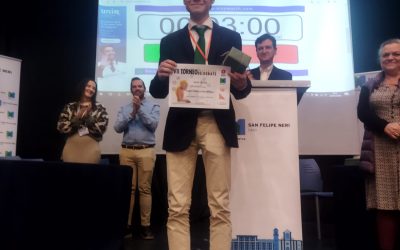 Pedro Natera Peromingo, alumno de 4º de ESO, mejor orador en el VII Torneo de Debate Provincial San Felipe Neri