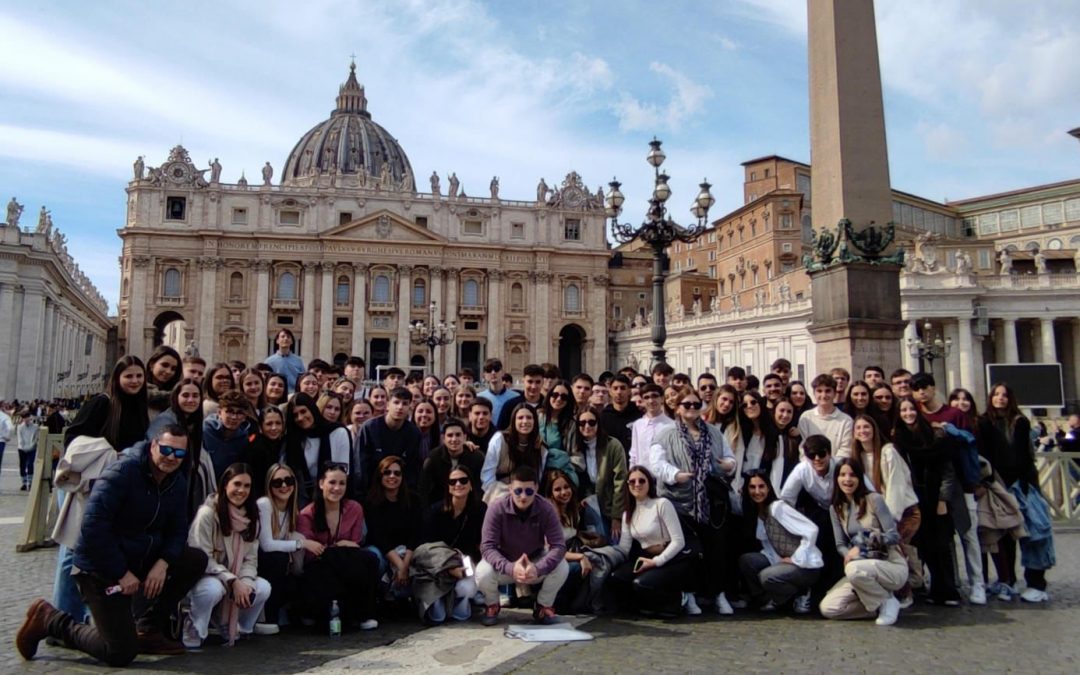 VIAJE DE ESTUDIOS DE NUESTRO ALUMNADO DE 2⁰ DE BACHILLERATO POR ITALIA